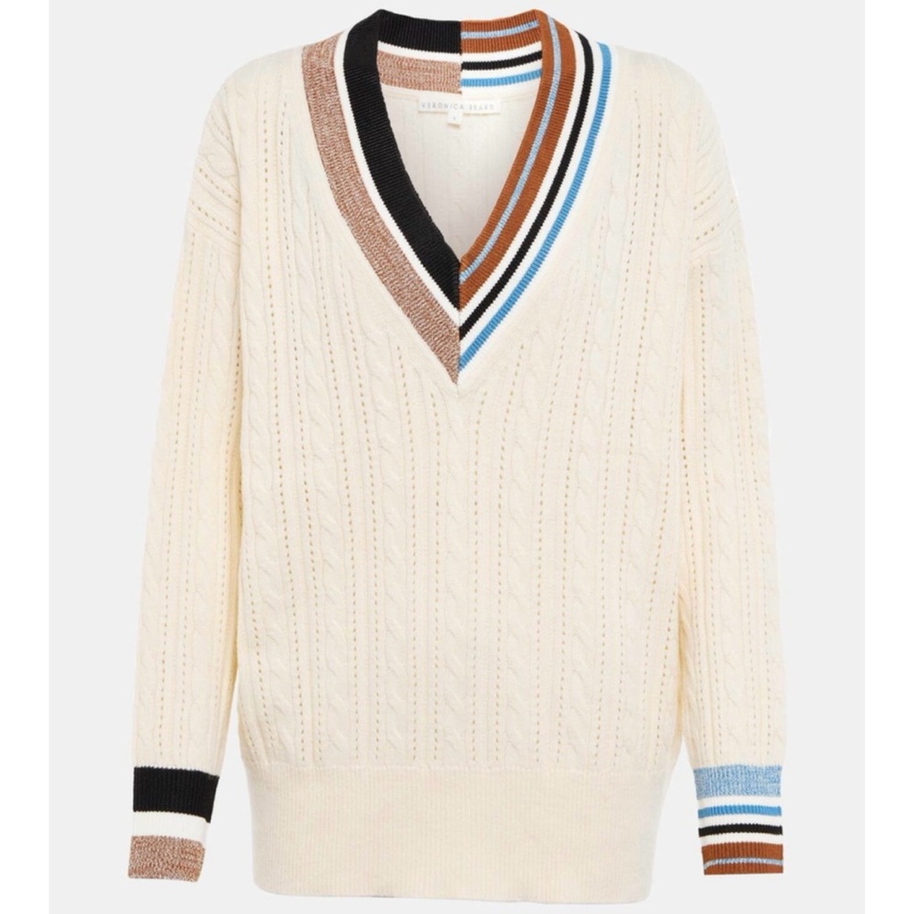 Veronica Beard ‘Rory’ V-Neck Pullover Sweater - Picture 6 of 6